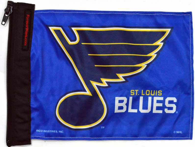 St. Louis Blues Flag NHL 100% Polyester Indoor Outdoor 3x5 Feet National Hockey League Team Flags (Design #1)
