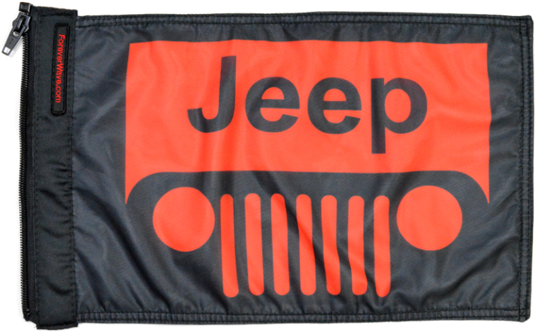 Jeep Grill Flag