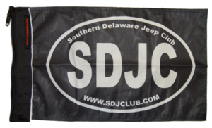 Southern Delaware Jeep Club Flag