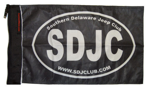 Southern Delaware Jeep Club Flag