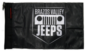 Brazos Valley Jeeps Flag