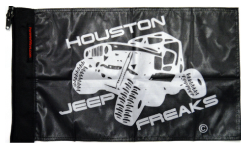 Houston Jeep Freaks Flag