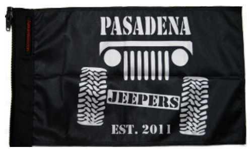 Pasadena Jeepers Flag