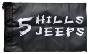 5 Hills Jeeps Flag