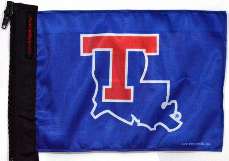 Louisiana Tech Flag