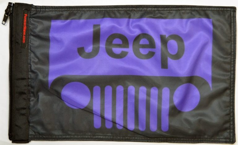 Jeep Grill Flag