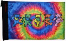 Grateful Dead Dancing Bears Flag