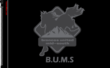 Broncos United Mid-South Flag