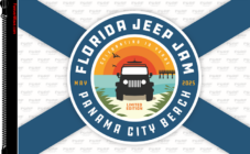 Florida Jeep Jam 2025 Flag