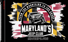 Maryland's Jeep Club Flag